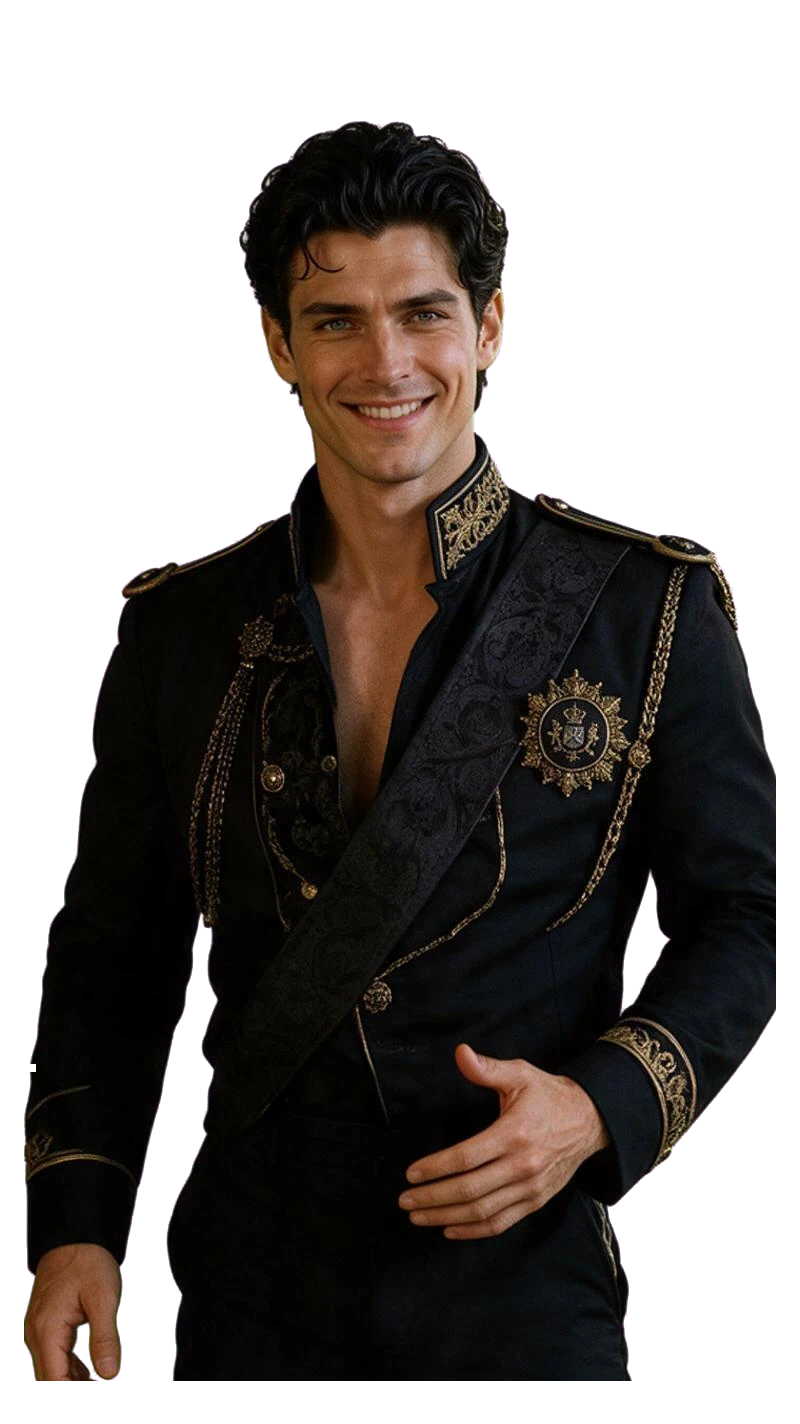My Prince standing in the opening scene of My Medieval Prince | Let Me Explain Why I Trespassed