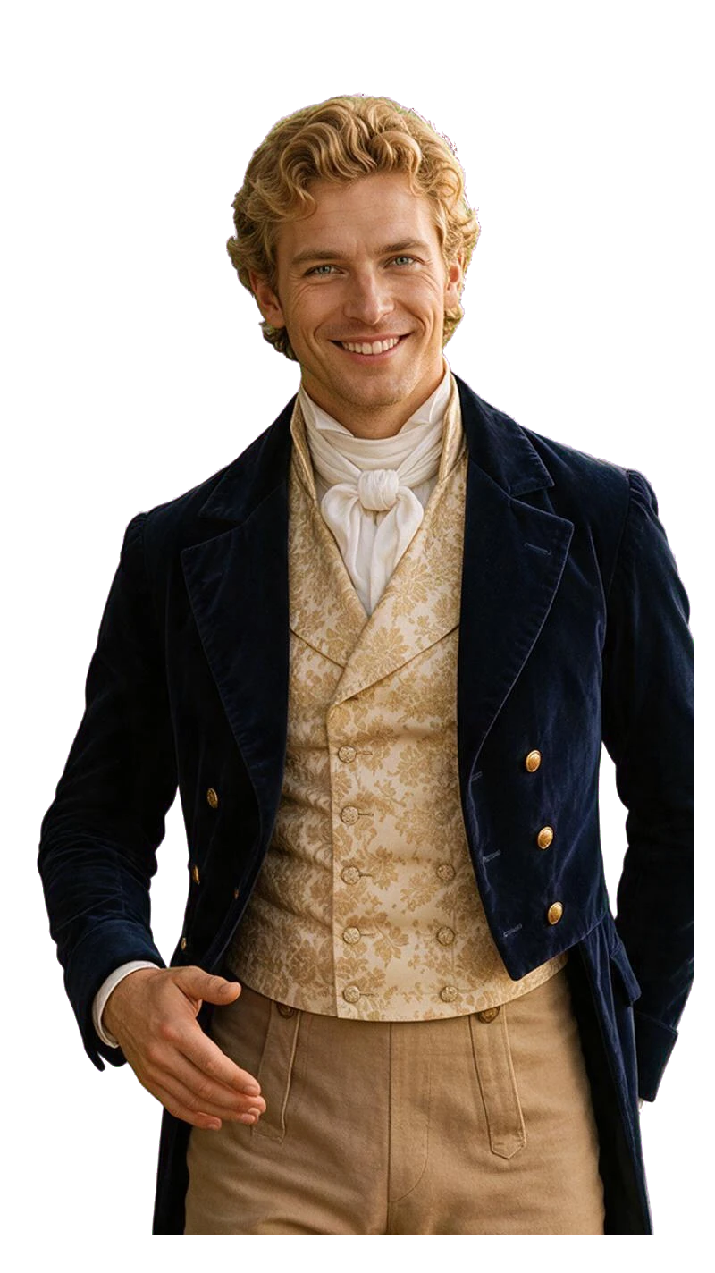 My Noble Gentleman standing in the opening scene of My Noble Gentleman | Let Me Explain Why I'm Here